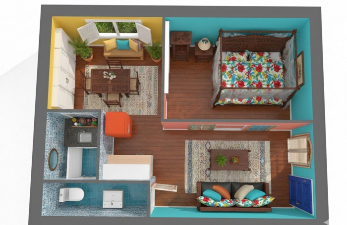 Vente Appartement 30.5m&sup2; 2 pi&#232;ces La Trinité