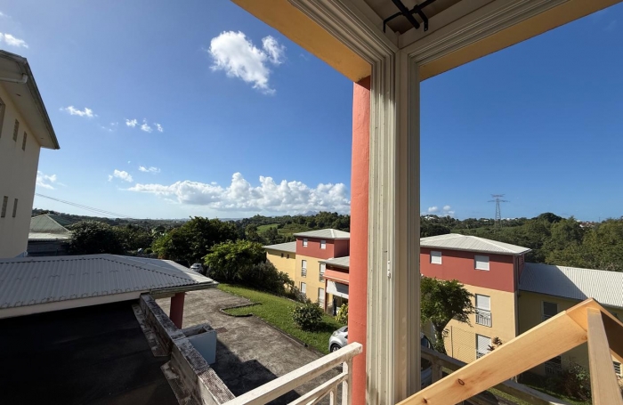 Appt T2 vue d&eacute;gag&eacute;e avec garage