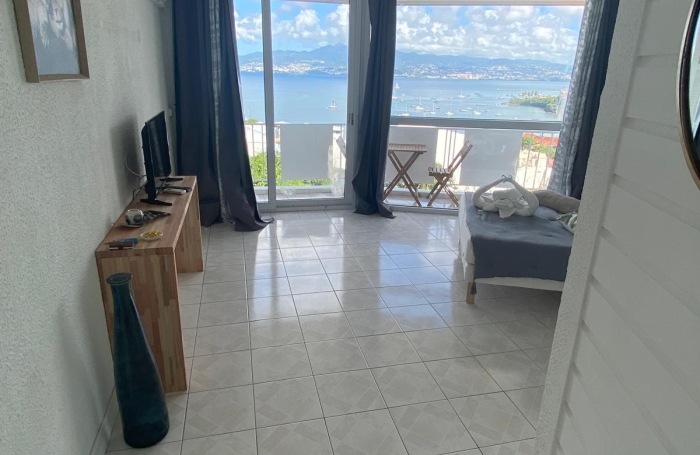 STUDIO VUE MER PANORAMIQUE - PISCINE - PLAGE A PIED - ANSE MITAN - TROIS-ILETS