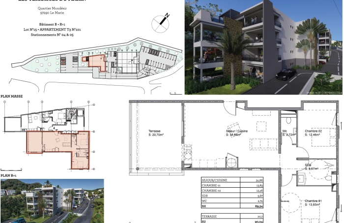 Location Appartement 97290