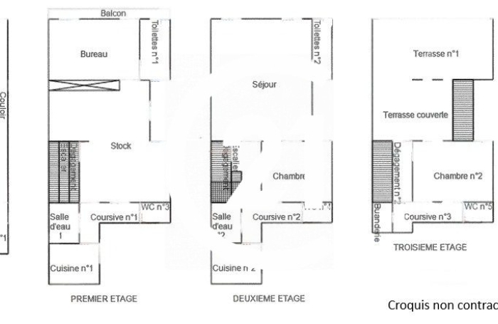 Vente Immeuble 240m&sup2; Fort de france