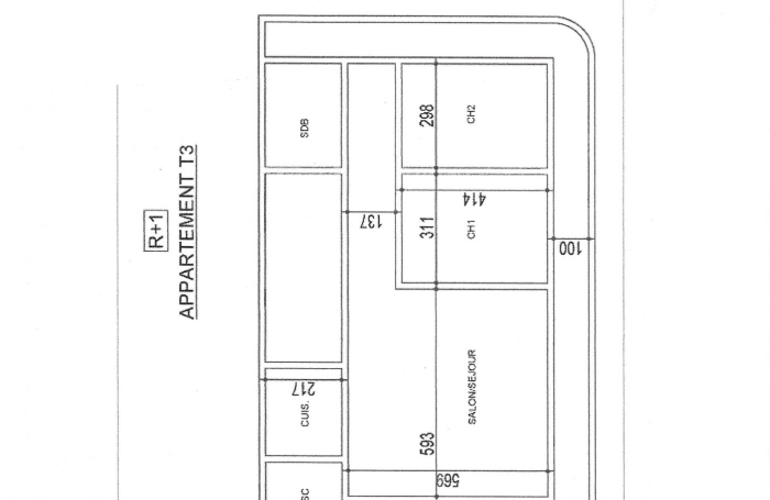 Vente Immeuble 373m&sup2; Saint Pierre