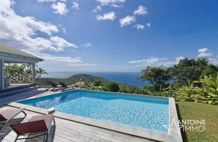 LES ANSES-D&rsquo;ARLET   EXCLUSIVIT&Eacute; - VILLA DE STANDING - VUE MER - PISCINE   LODGE IND&Eacute;PENDANT 990 000 &euro;