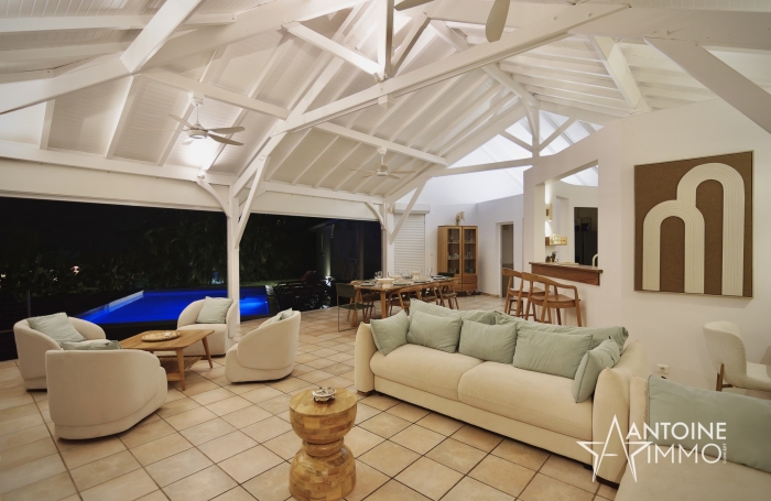 LES ANSES-D&rsquo;ARLET   EXCLUSIVIT&Eacute; - VILLA DE STANDING - VUE MER - PISCINE   LODGE IND&Eacute;PENDANT 990 000 &euro;