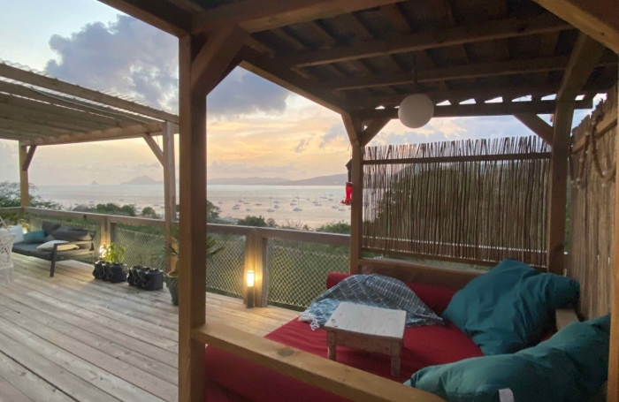 Magnifique vue mer pour cette maison F4 avec grande terrasse
