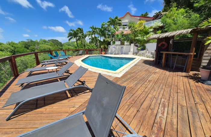 Magnifique vue mer pour cette maison F4 avec grande terrasse