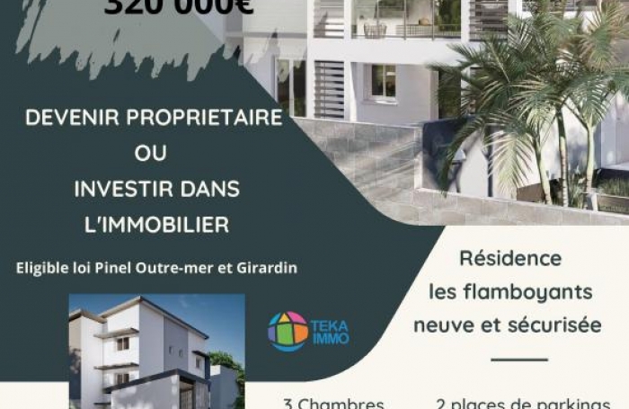 Vente Appartement 86.89m&sup2; 4 pi&#232;ces Saint André