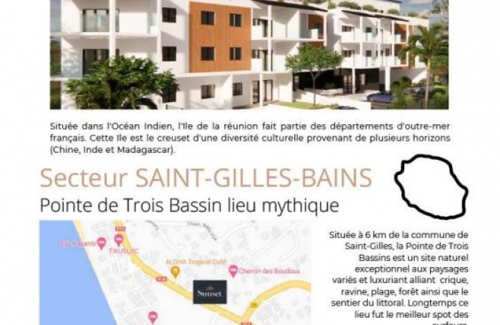 Vente Appartement 103.1m&sup2; 4 pi&#232;ces Trois Bassins