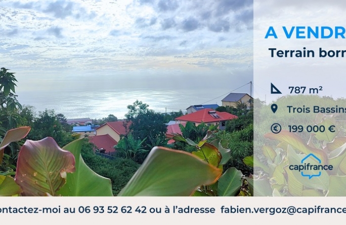 Vente Terrain 1230m&sup2; Trois Bassins