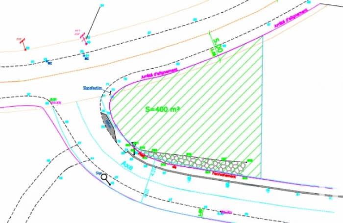 Vente Terrain 400m&sup2; Saint Joseph