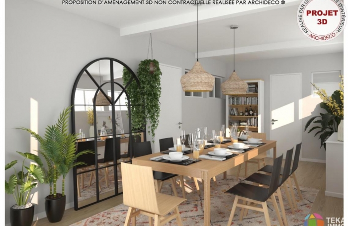 Vente Maison 112m&sup2; 7 pi&#232;ces Saint-Benoît