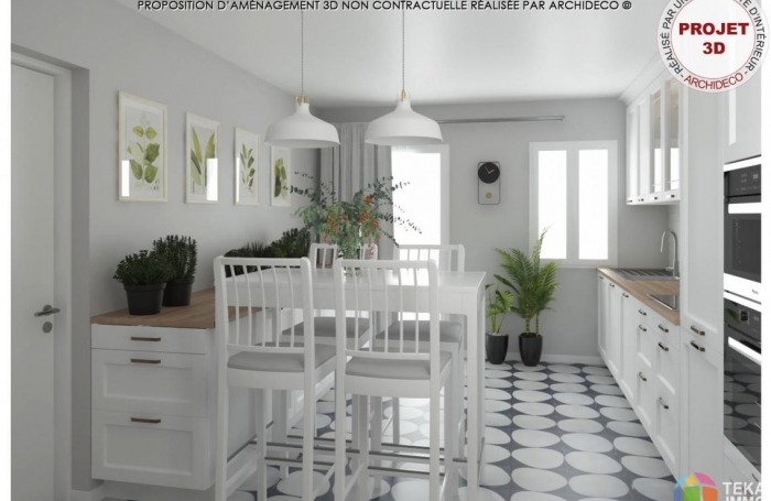 Vente Maison 112m&sup2; 7 pi&#232;ces Saint-Benoît