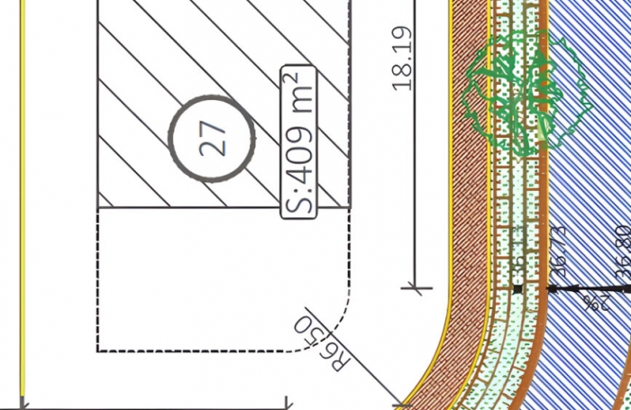 Vente Terrain 409m² Bras-Panon