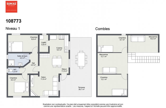 Vente Maison 86.53m² 5 pièces Plaine des Cafres