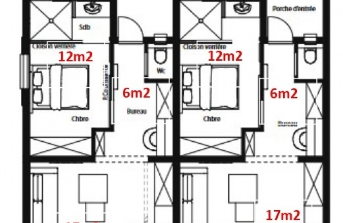 Vente Appartement 37m&sup2; 2 pi&#232;ces Bois de Nefles St Paul