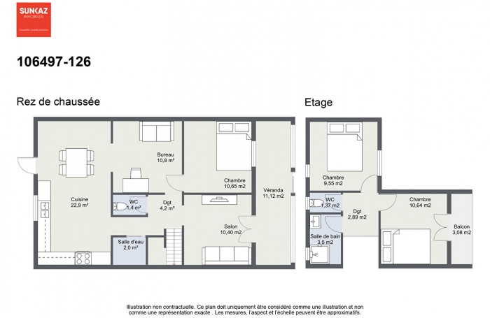 Vente Maison 103m² 5 pièces Saint-Pierre