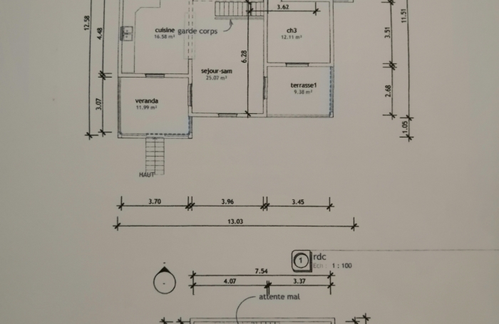 Vente Maison 94m&sup2; 4 pi&#232;ces Saint Louis