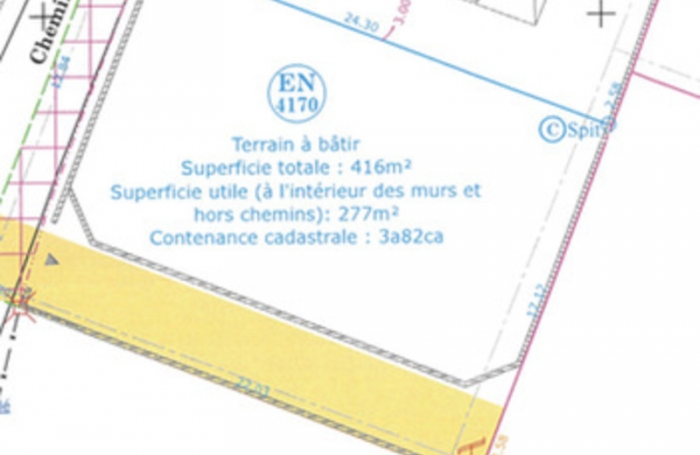 Vente Terrain 389m&sup2; Rivière Saint Louis