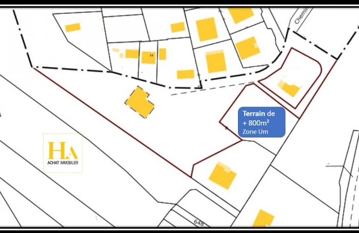 Vente Terrain 864m² Saint Denis