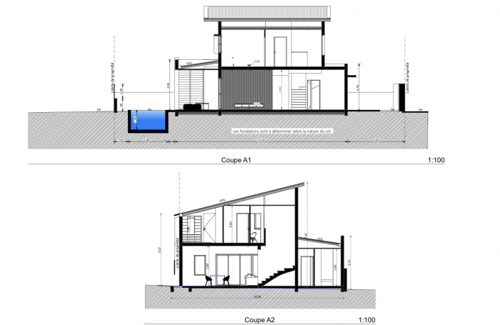 Maison neuve avec terrasse piscine 5 pièces à louer 1700 € par mois à Sainte-Suzanne