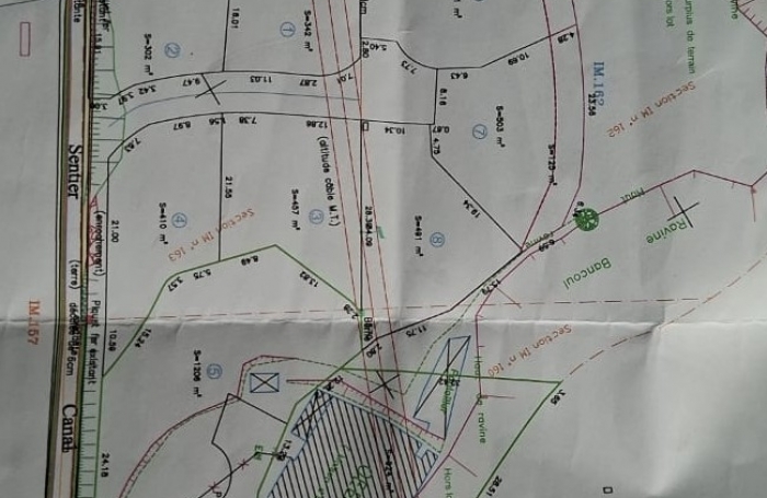 Vente Terrain 410m&sup2; Sainte Clotilde