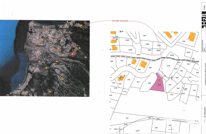 Vente Terrain 508m&sup2; La Possession