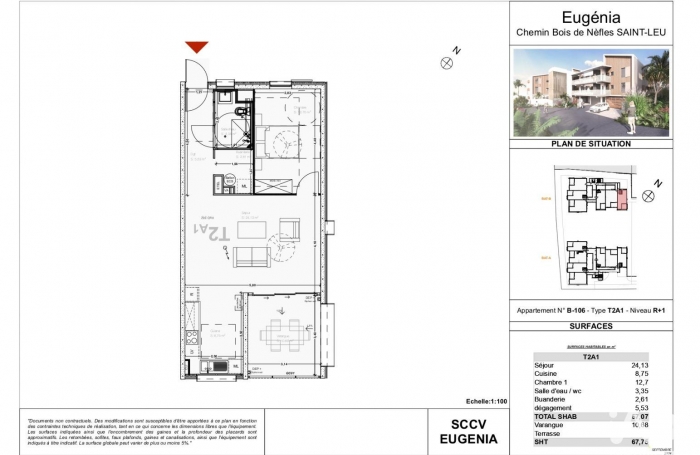 Vente Appartement 97424