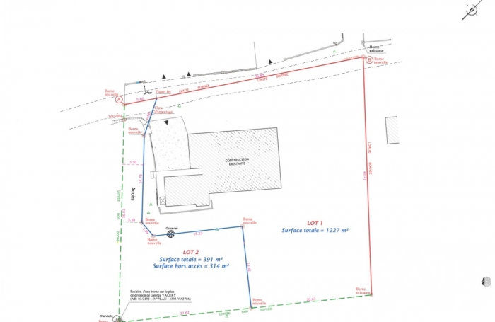 Vente Terrain 391m&sup2; Plaine des Palmistes