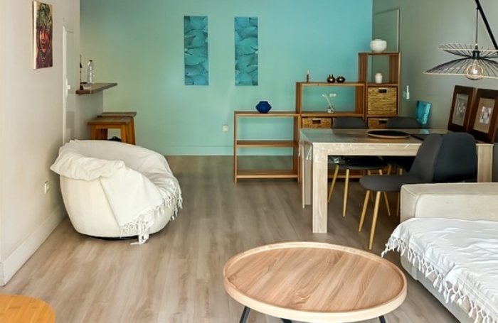 Vente Appartement 49m&sup2; 2 pièces Saint Gilles les Bains