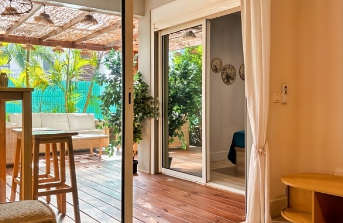 Vente Appartement 49m&sup2; 2 pièces Saint Gilles les Bains