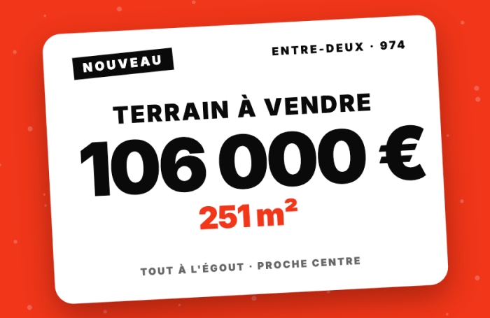 Vente Terrain 