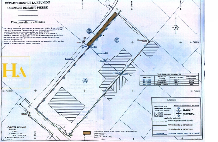 Vente Terrain 480m&sup2; Saint-Pierre