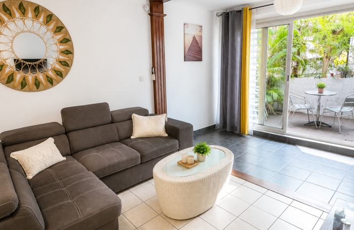 Vente Appartement 56m&sup2; 3 pièces Saint Gilles les Bains
