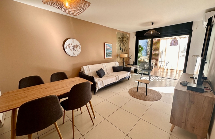 Vente Appartement 44.6m&sup2; 2 pi&egrave;ces Saint Gilles les Bains