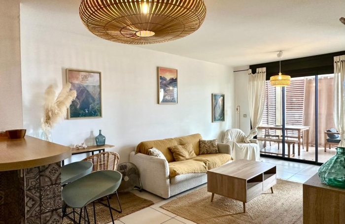 Vente Appartement 52m&sup2; 2 pièces Saint Gilles les Bains