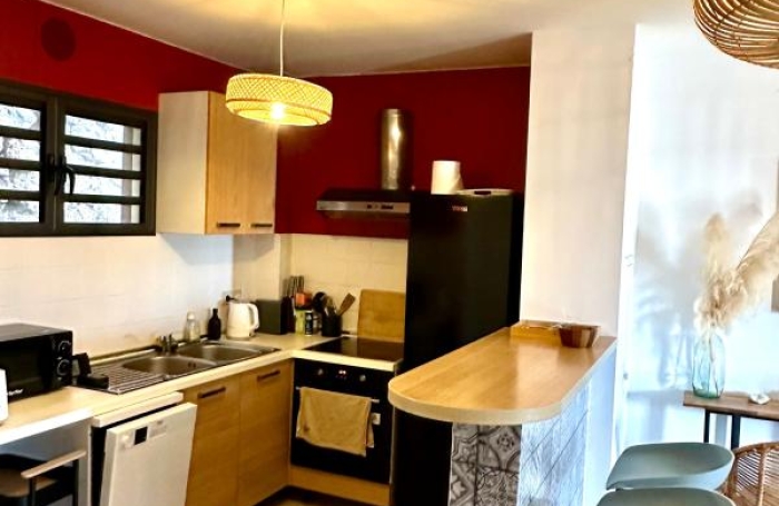 Vente Appartement 52m&sup2; 2 pièces Saint Gilles les Bains