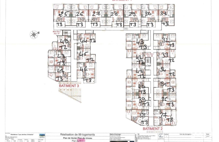 Vente Appartement 43m&sup2; 2 pièces Sainte Marie
