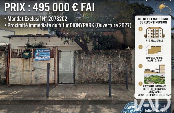 Vente Terrain 97400