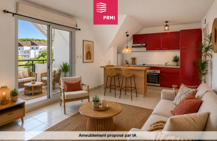 Vente Appartement 38m&sup2; 2 pi&egrave;ces Saint Gilles les Bains