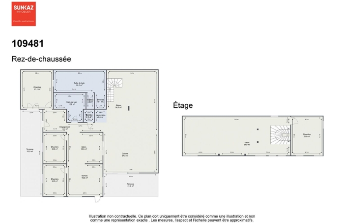 Location Maison 230.00m&sup2; 8 pièces Saint-Pierre