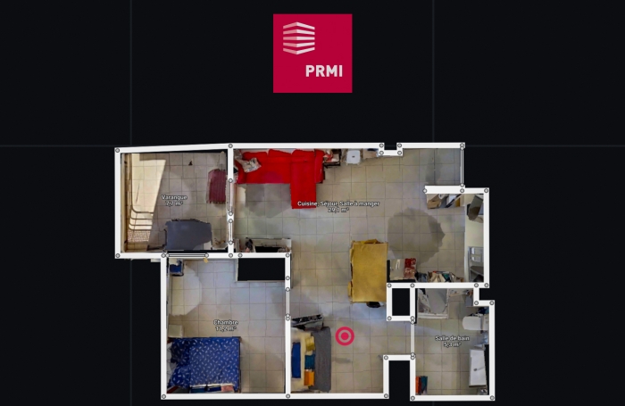 Vente Appartement 46.2m&sup2; 2 pi&egrave;ces Sainte Clotilde