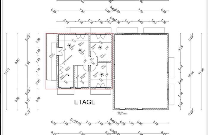 Vente Terrain 244m&sup2; Saint Andr&eacute;