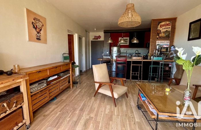 Vente Appartement 46m&sup2; 2 pièces Saint Gilles les Bains