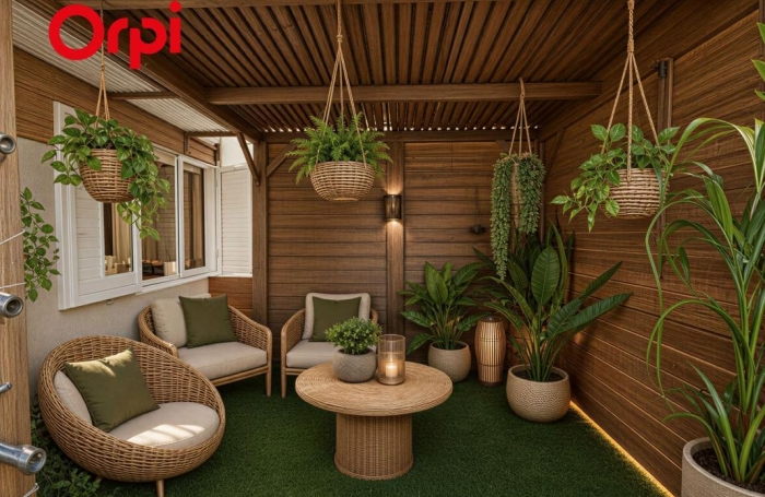 Vente Appartement 67.51m&sup2; 3 pièces Le Tampon