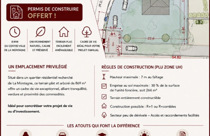 Vente Terrain 