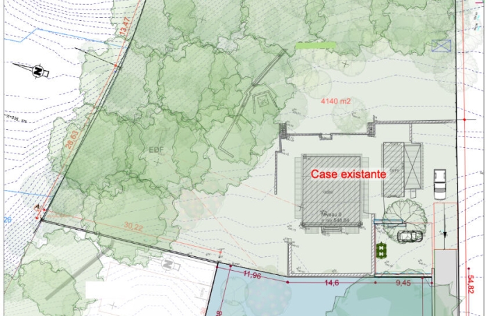 Vente Terrain 4063m&sup2; Saint Denis